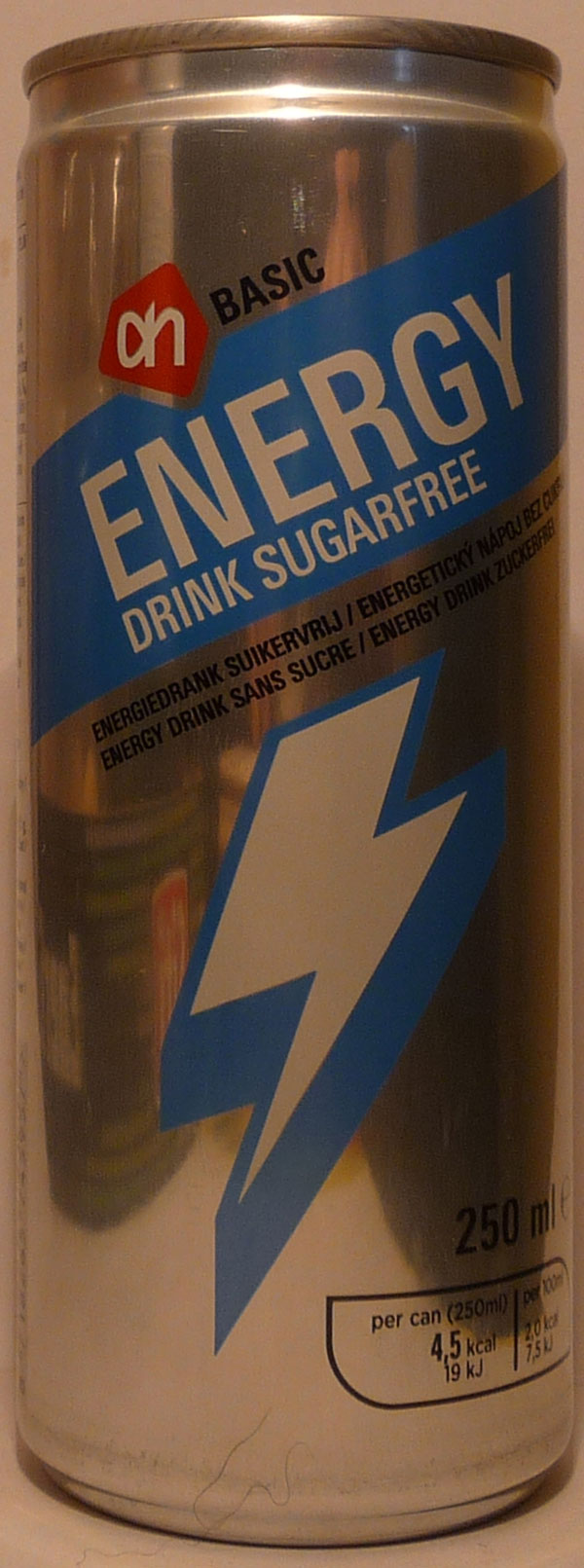 AH Basic Energy drink SugarFree [250ml]