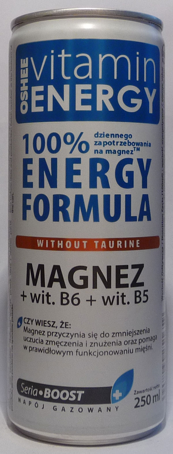 Oshee Vitamin Energy Formula Magnez [250ml]