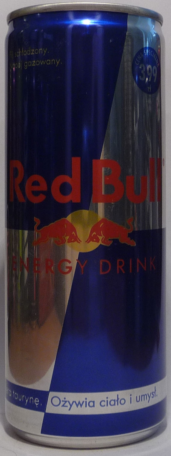 RedBull 3,99zl (PL) [250ml]