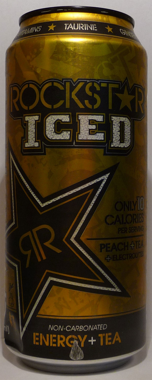 Rockstar Iced Peach Tea [473ml]