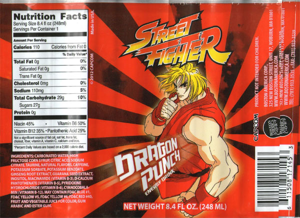 Street Fighter - Dragon Punch [248ml]