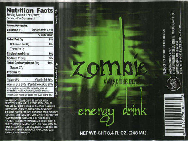 Zombie - Awake The Dead [248ml]