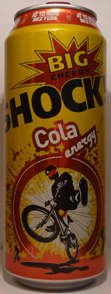 Big Shock! Cola Energy Ať to není bez tebe [500ml]