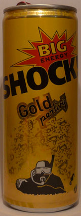 Big Shock! Gold perlivý [250ml]