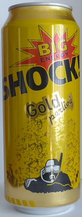 Big Shock! Gold perlivý [500ml]