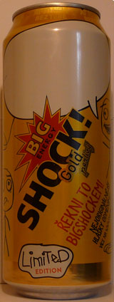 Big Shock! Gold perlivý Řekni to BigShockem! [500ml]