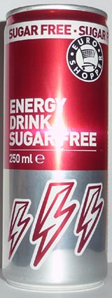 Euro Shopper Energy Drink Sugar Free v2 [250ml]