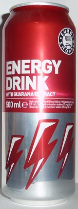 Euro Shopper Energy Drink With Guarana Extract [500ml]