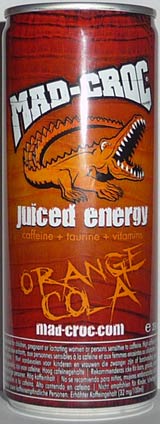 Mad Croc Juiced energy Orange Cola [250ml]